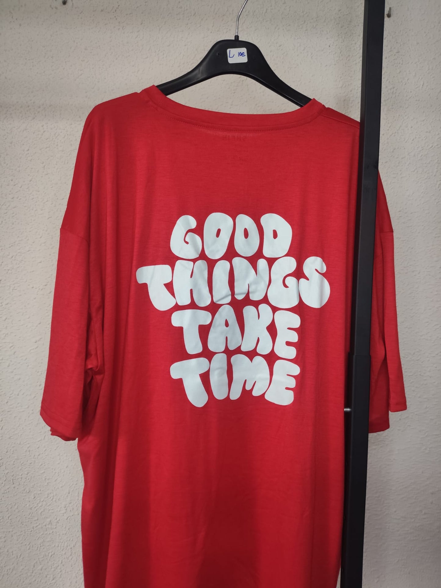 Camiseta Ruby roja - vista trasera