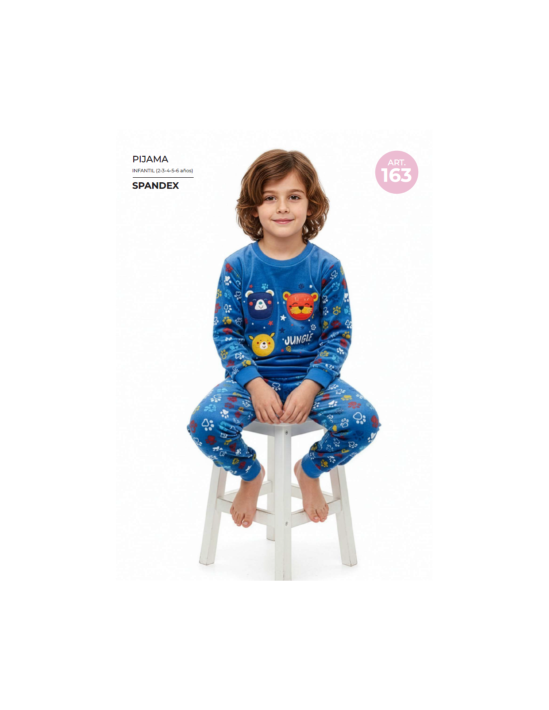 PIJAMA INFANTIL NIÑO SPANDEX 625100163