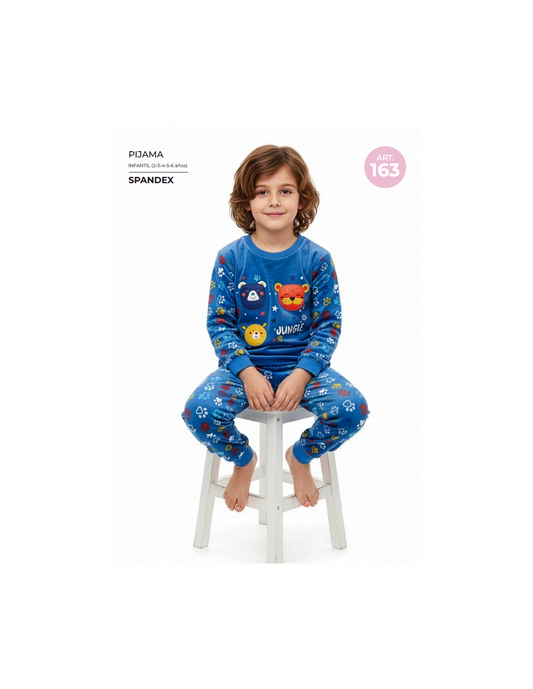 PIJAMA INFANTIL NIÑO SPANDEX 625100163