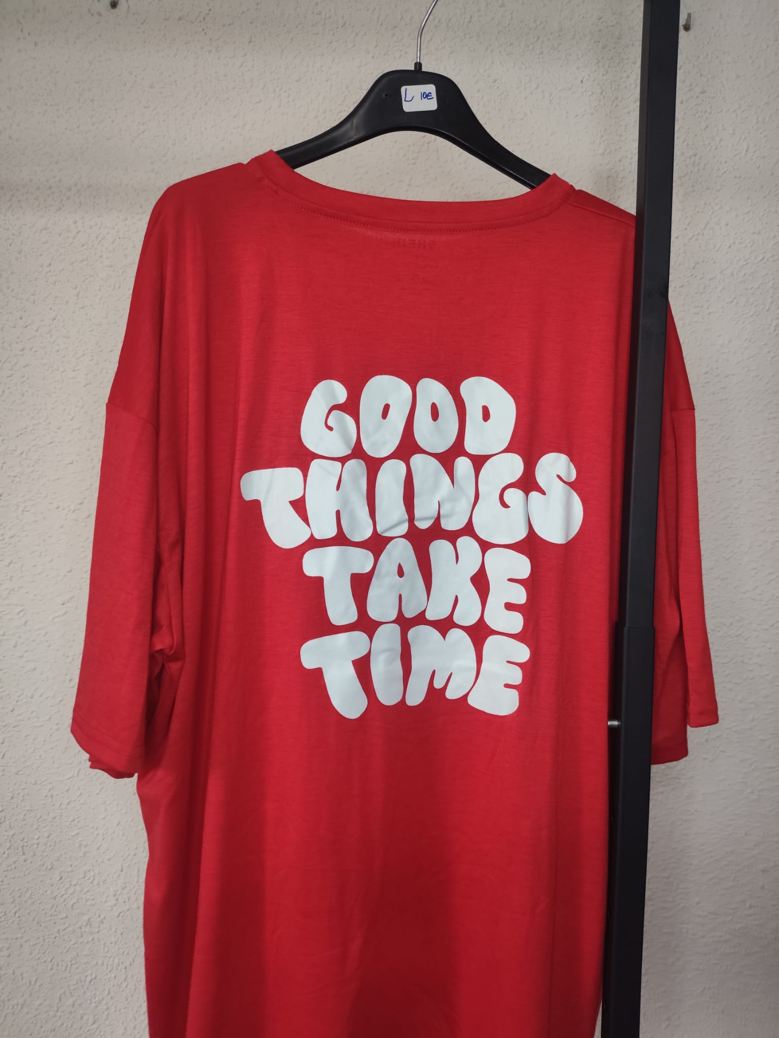 Camiseta Ruby roja - vista trasera