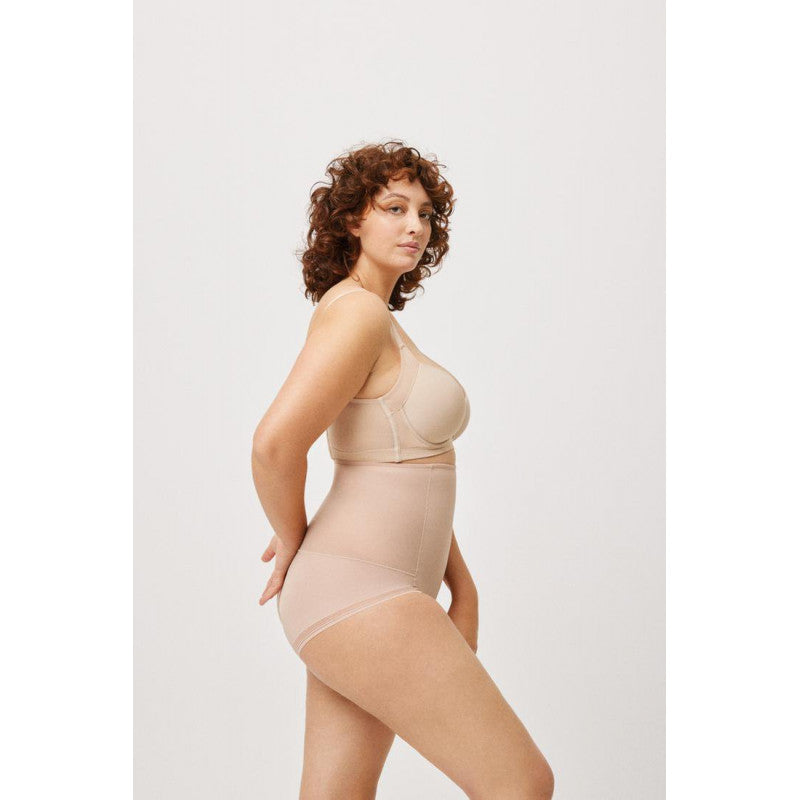 Braga mujer alta reductora 167219614 vista lateral en nude