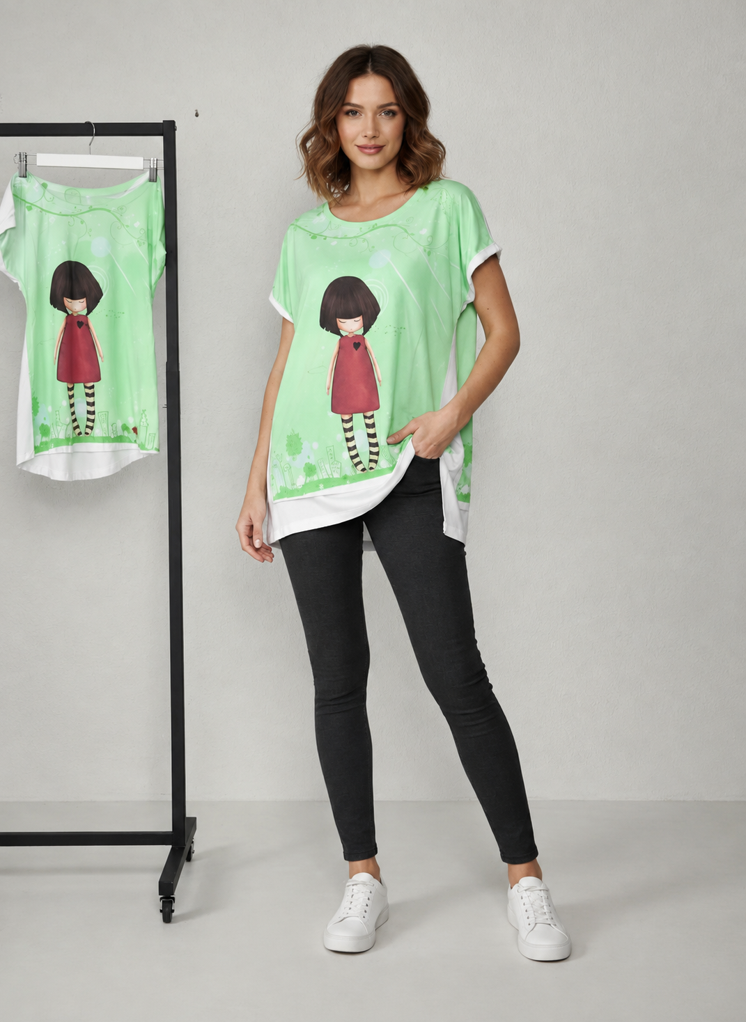 Camiseta Gorjuss Green